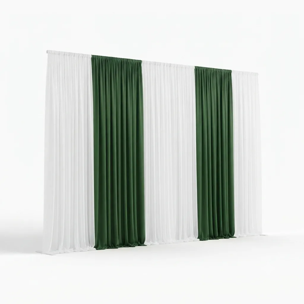 Drapped Back Drop